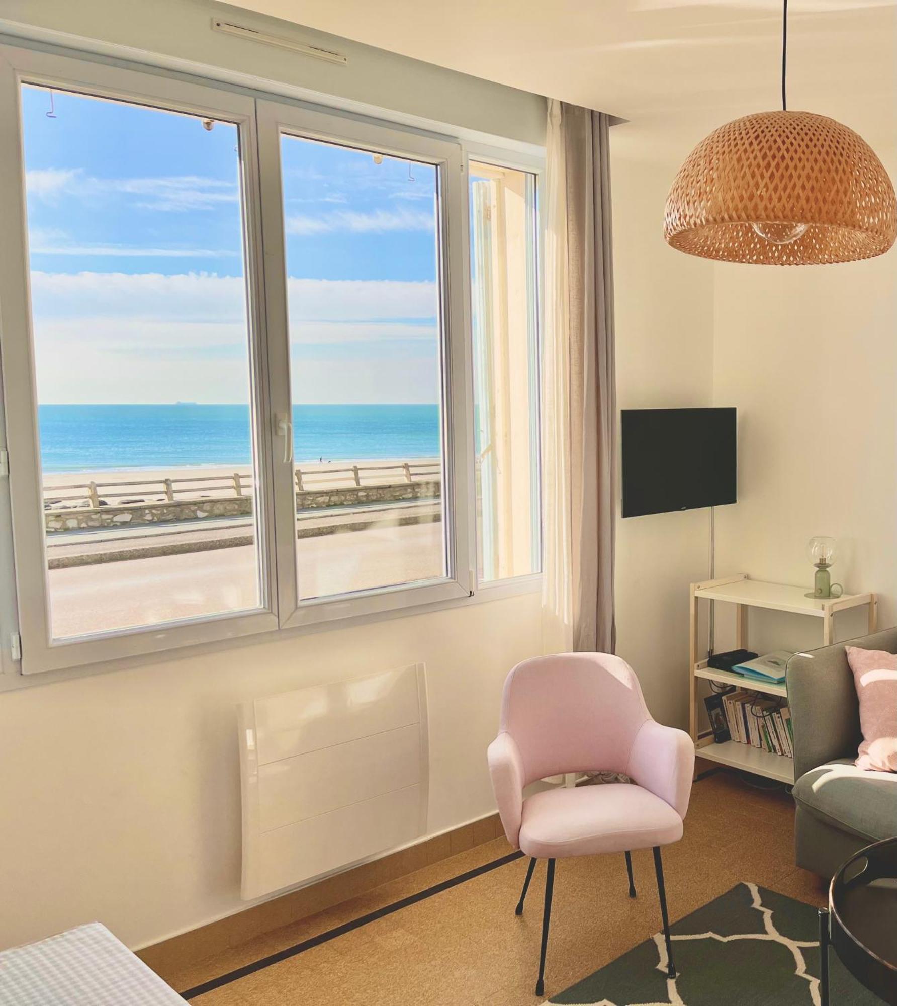 La Maison - Ambleteuse - Vue Sur Mer Et Jardin Εξωτερικό φωτογραφία